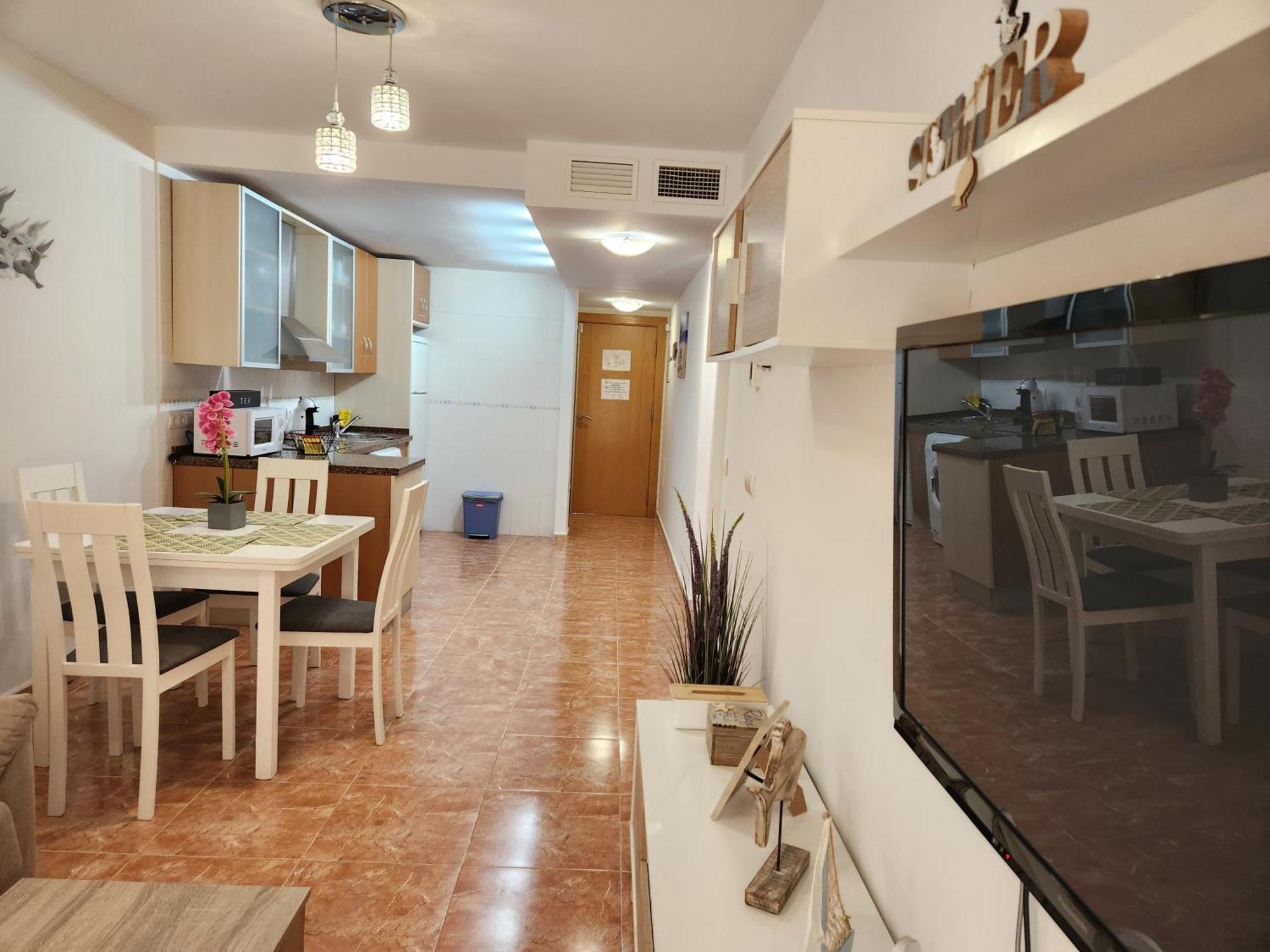 Bajo En Primera Linea De Vera-Playa Con Piscina Privada! Dış mekan fotoğraf