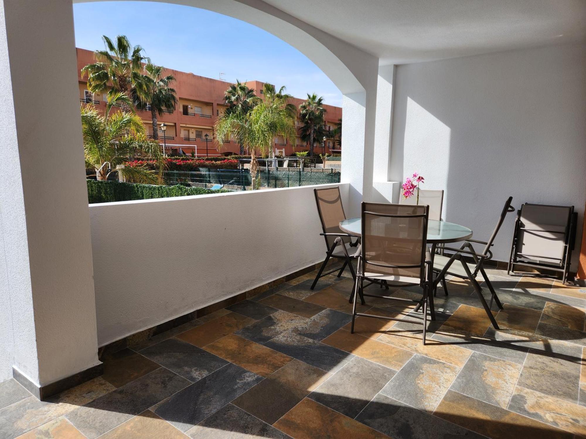 Bajo En Primera Linea De Vera-Playa Con Piscina Privada! Dış mekan fotoğraf