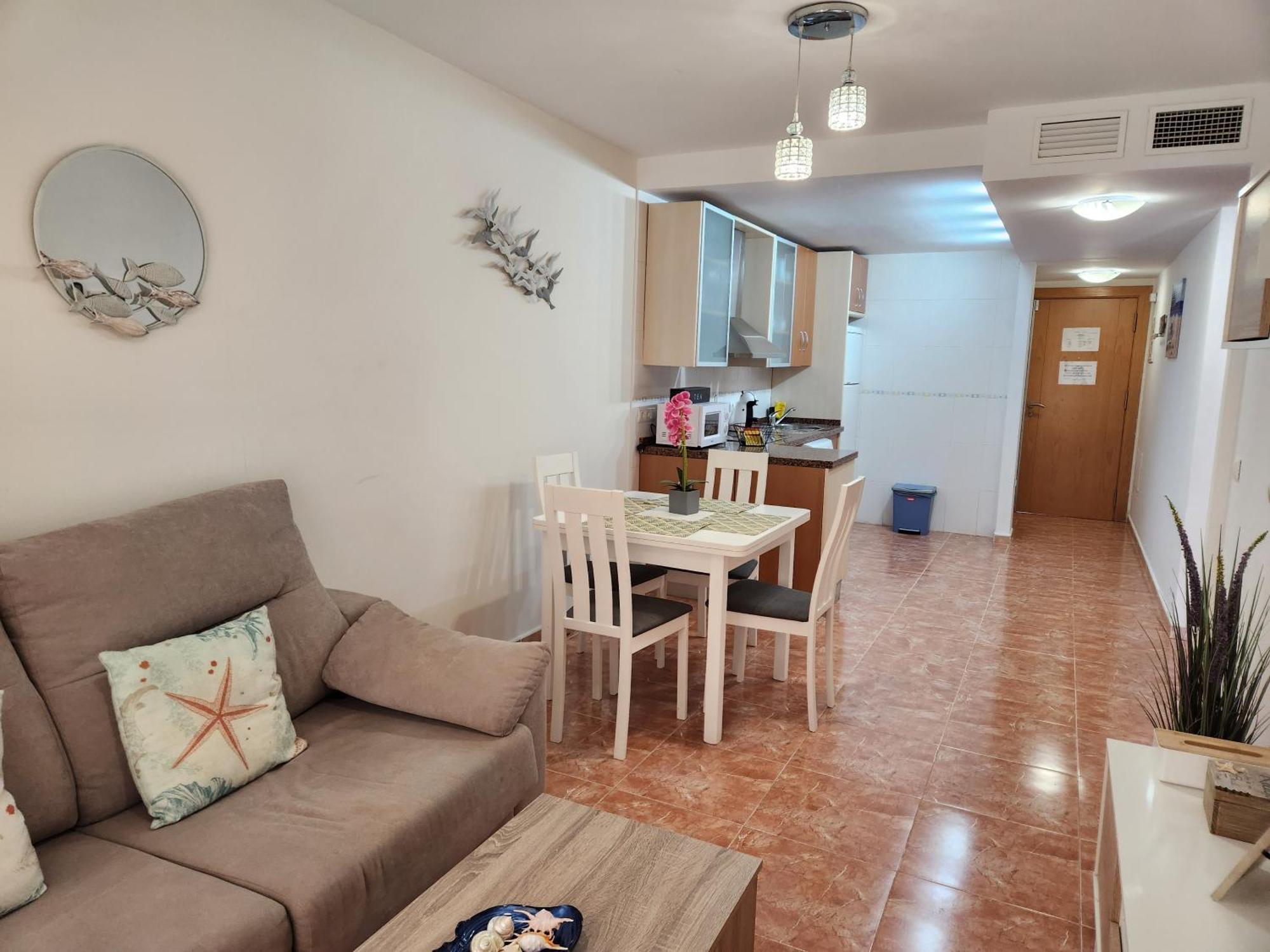 Bajo En Primera Linea De Vera-Playa Con Piscina Privada! Dış mekan fotoğraf
